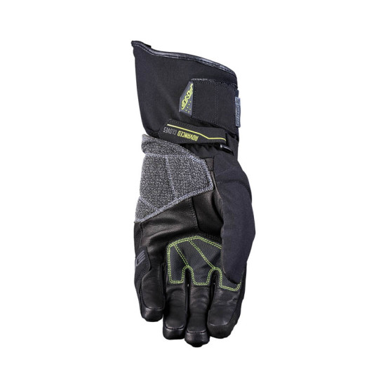 Gants moto Adventure Five TFX2 WP - Noir Jaune Fluo