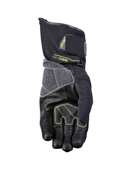 Gants moto Adventure Five TFX2 WP - Noir Jaune Fluo