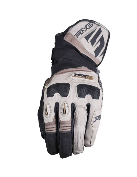 Gants moto Adventure Five TFX2 WP - Sable Marron