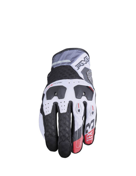 Gants moto Adventure Five TFX3 Airflow - Gris Rouge