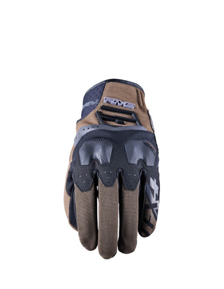 Gants moto Adventure Five TFX4 - Marron
