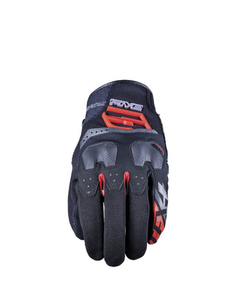 Gants moto Adventure Five TFX4 - Noir Rouge