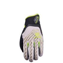 Gants moto Adventure Five TFX5 - Sable Jaune Fluo