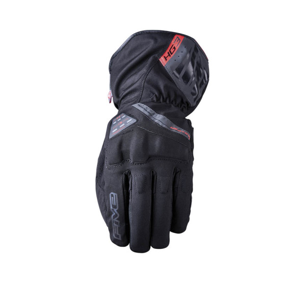 Gants moto Chauffants Five HG3 Evo WP - Noir