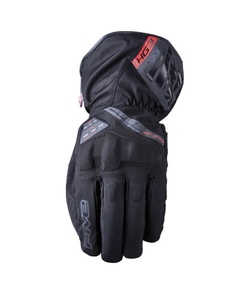 Gants moto Chauffants Five HG3 Evo WP - Noir