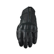 Gants moto Custom Five Kansas - Noir