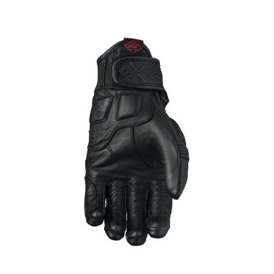 Gants moto Custom Five Kansas - Noir