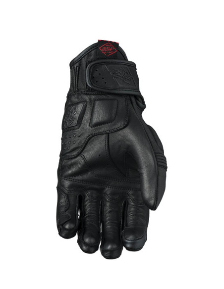 Gants moto Custom Five Kansas - Noir
