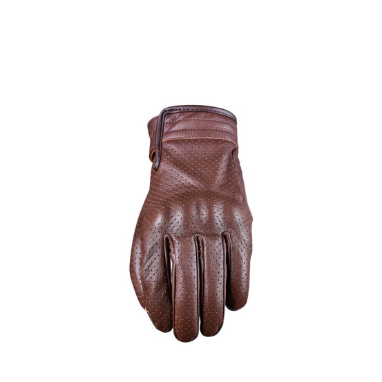 Gants moto Custom Five Mustang Evo - Marron