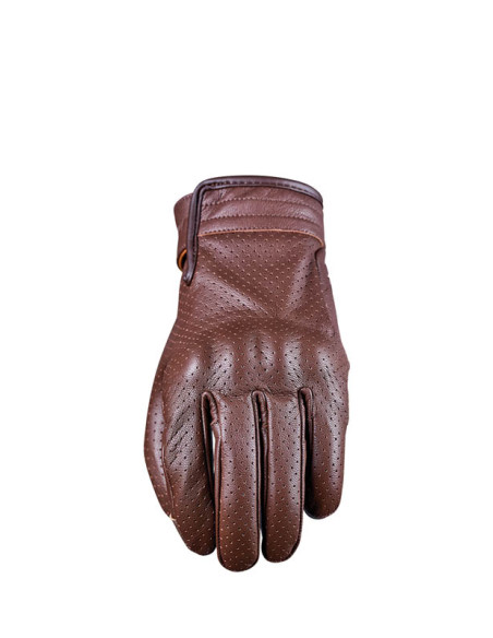 Gants moto Custom Five Mustang Evo - Marron