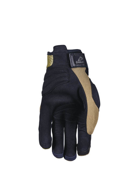 Gants moto Custom Five Scrambler - Noir Tan