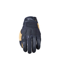 Gants moto Custom Five Scrambler - Noir Tan