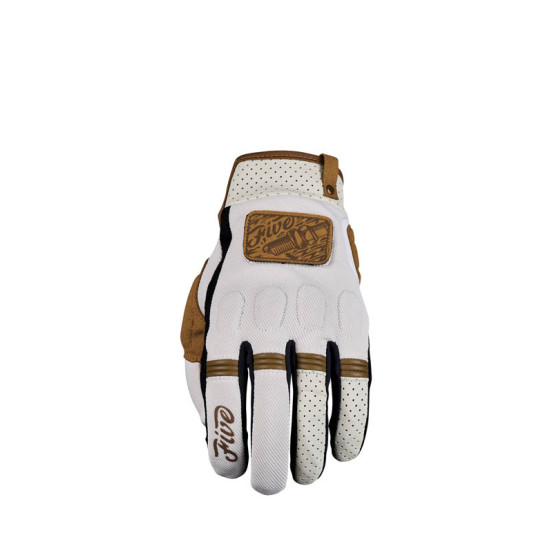 Gants moto Custom Five Scrambler - Sable Tan