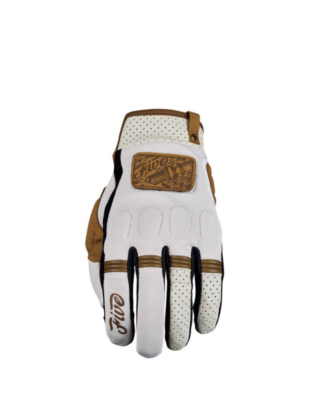 Gants moto Custom Five Scrambler - Sable Tan