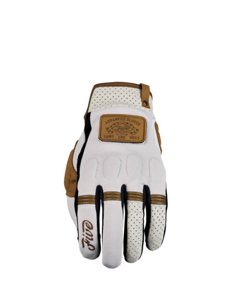 Gants moto Custom Five Scrambler - Sable Tan