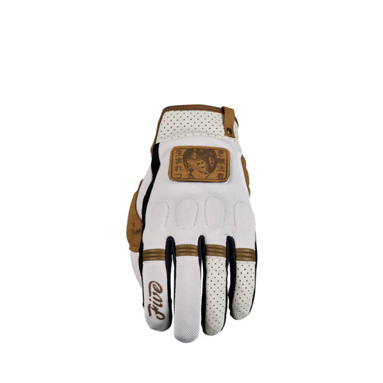 Gants moto Custom Five Scrambler - Sable Tan