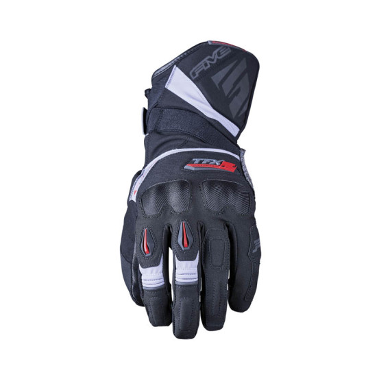 Gants moto femme Adventure Five TFX2 WP - Noir Gris