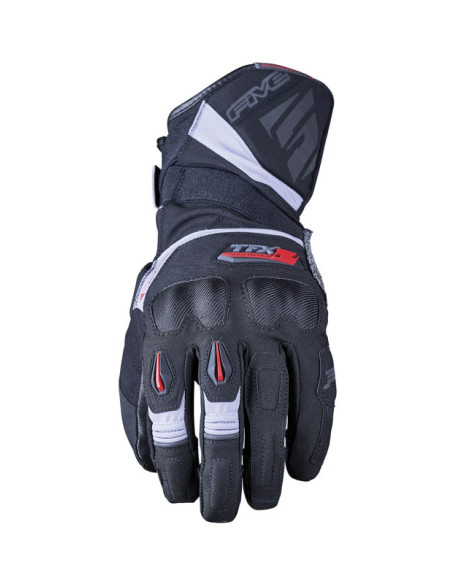 Gants moto femme Adventure Five TFX2 WP - Noir Gris