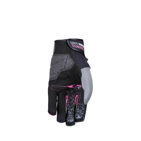 Gants moto femme Adventure Five TFX4 - Gris Rose