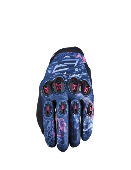 Gants moto femme Five Stunt Evo 2 - Rose Flowers