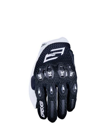 Gants moto femme Five Stunt Evo 2 Airflow - Noir Blanc