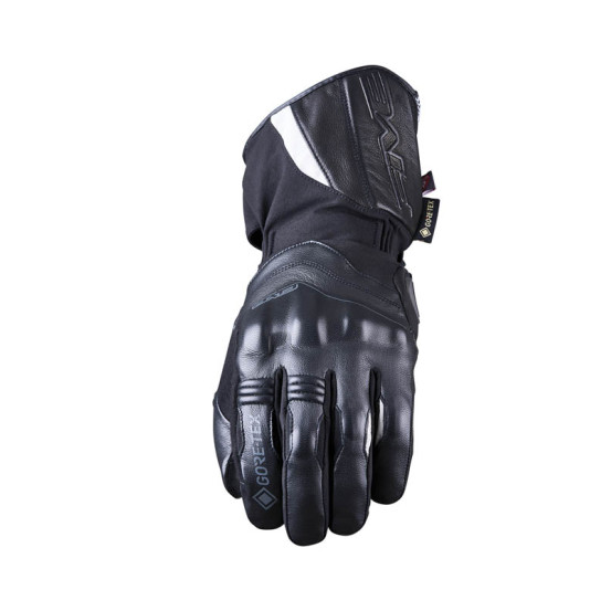 Gants moto femme Hiver Five WFX Skin Evo GTX - Noir Blanc