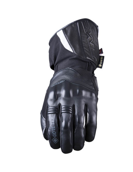 Gants moto femme Hiver Five WFX Skin Evo GTX - Noir Blanc
