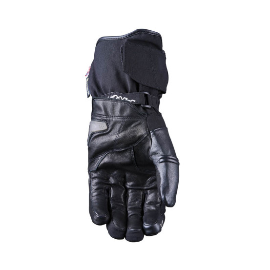 Gants moto femme Hiver Five WFX Skin Evo GTX - Noir Blanc