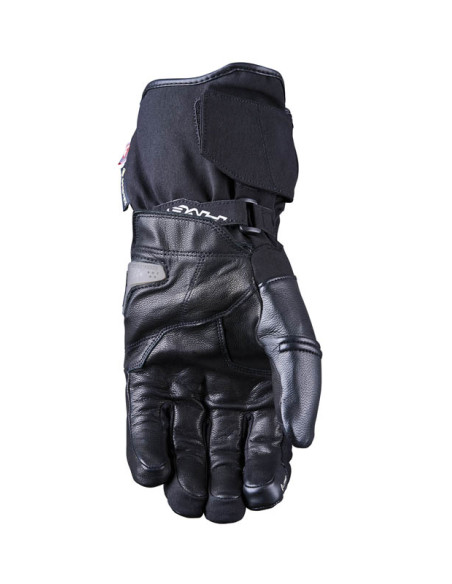 Gants moto femme Hiver Five WFX Skin Evo GTX - Noir Blanc
