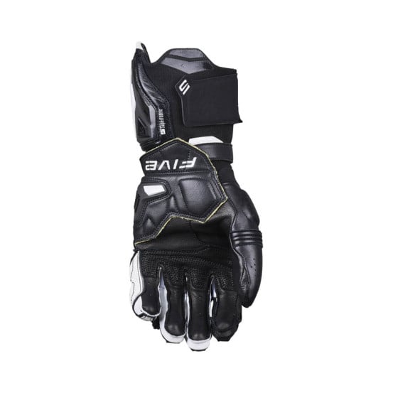 Gants moto femme Racing Five RFX1 Evo - Noir Blanc