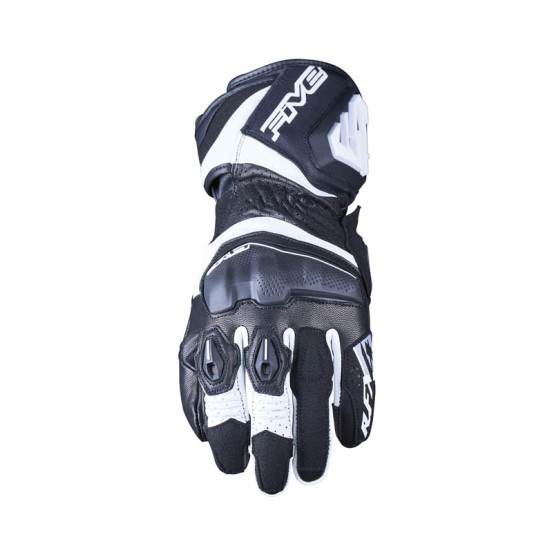 Gants moto femme Racing Five RFX4 Evo - Noir Blanc