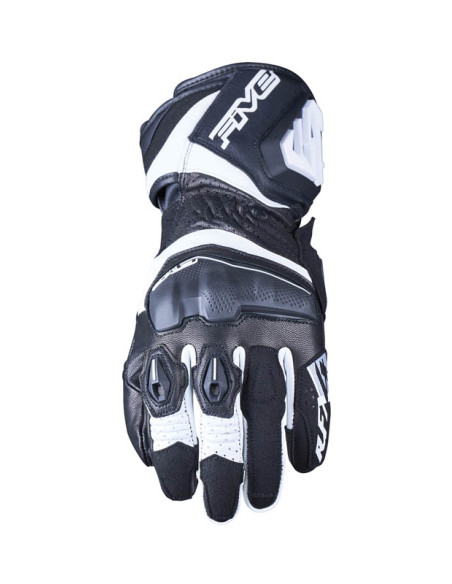 Gants moto femme Racing Five RFX4 Evo - Noir Blanc