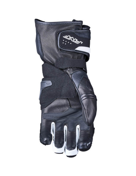 Gants moto femme Racing Five RFX4 Evo - Noir Blanc
