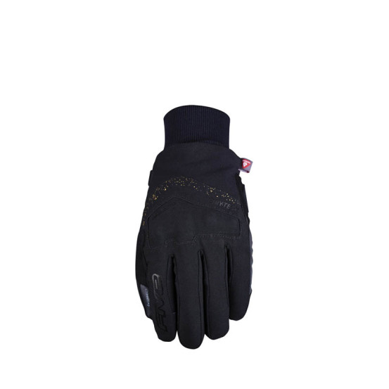 Gants moto femme Urbain Waterproof Five WFX District WP - Noir Or