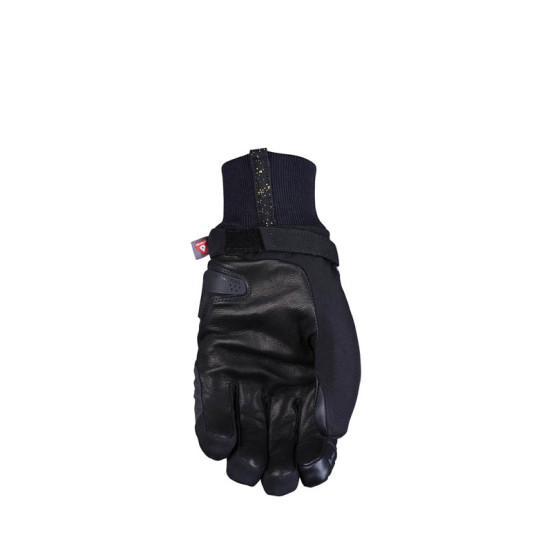 Gants moto femme Urbain Waterproof Five WFX District WP - Noir Or