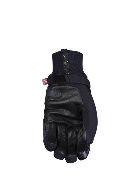 Gants moto femme Urbain Waterproof Five WFX District WP - Noir Or