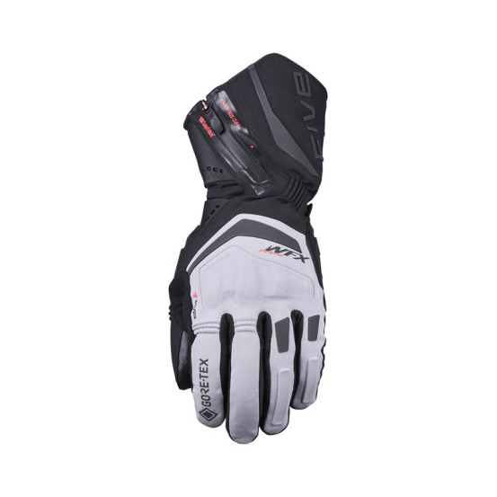 Gants moto Hiver Five WFX Prime Evo GTX - Noir Gris