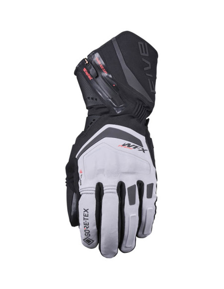 Gants moto Hiver Five WFX Prime Evo GTX - Noir Gris