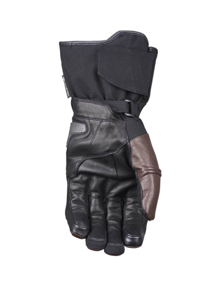 Gants moto Hiver Five WFX Skin Evo GTX - Marron