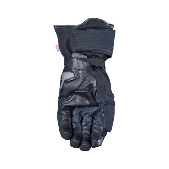 Gants moto Hiver Five WFX1 Evo WP - Noir Jaune Fluo