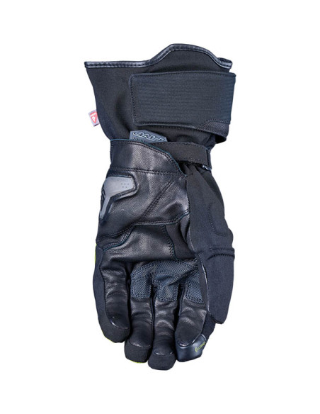 Gants moto Hiver Five WFX1 Evo WP - Noir Jaune Fluo