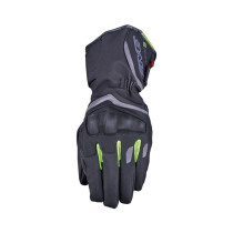 Gants moto Hiver Five WFX3 Evo WP - Noir Jaune Fluo