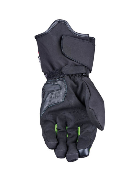 Gants moto Hiver Five WFX3 Evo WP - Noir Jaune Fluo