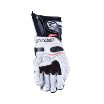 Gants moto Racing Performance Five RFX RACE - Blanc Noir 2