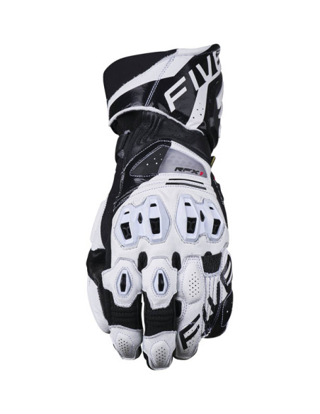 Gants moto Racing Performance Five RFX1 Evo - Blanc Noir