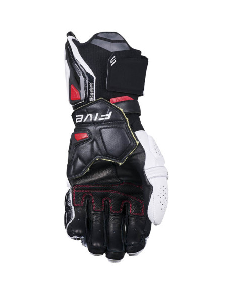Gants moto Racing Performance Five RFX1 Evo - Blanc Noir