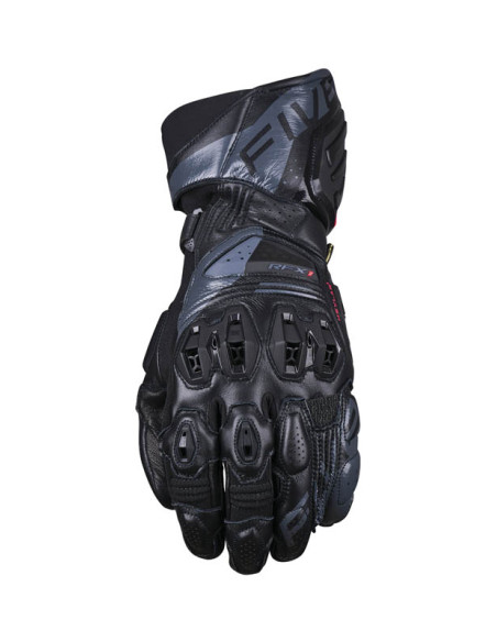 Gants moto Racing Performance Five RFX1 Evo - Noir Gris foncé