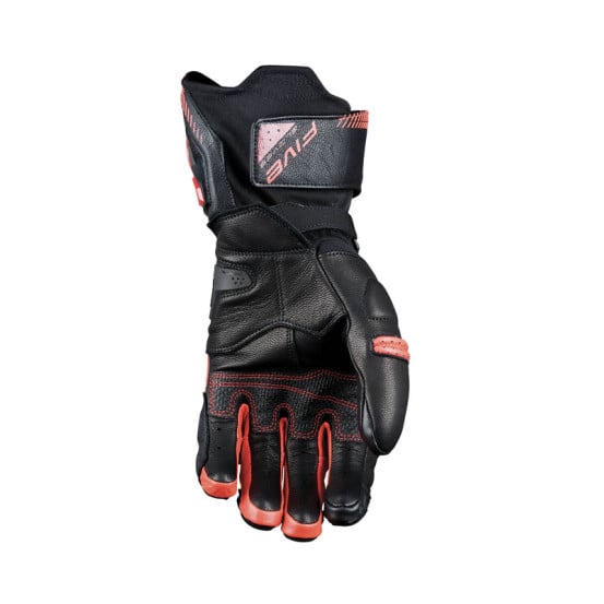 Gants moto Racing Performance Five RFX3 Evo - Noir Rouge Fluo