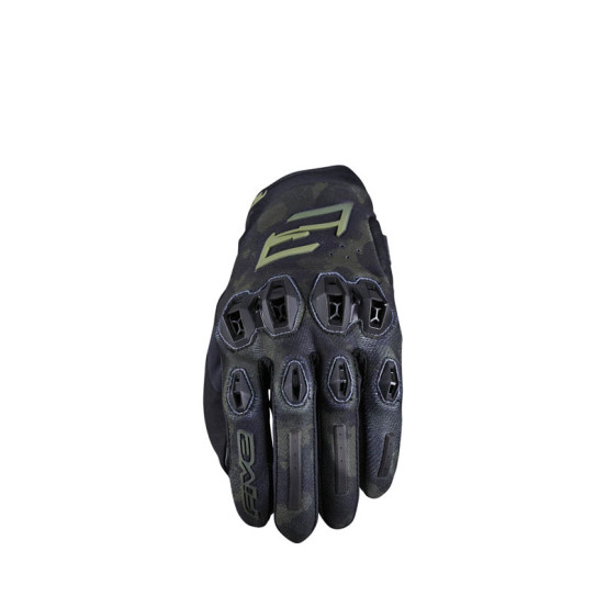 Gants moto Route Performance Five Stunt Evo 2 - Camo Kaki