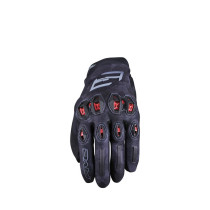 Gants moto Route Performance Five Stunt Evo 2 - Camo Noir Rouge